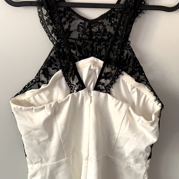 Guess black and white lace Dress - Picture 5 of 7